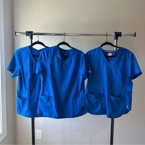 Blue Women’s Scrub Tops